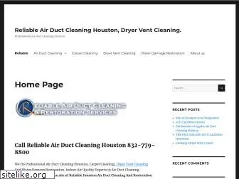 reliablehoustonairductcleaning.com