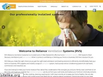 relianceventilation.com