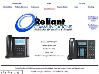 reliant-communications.com