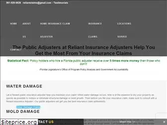 reliantadjustersgroup.com