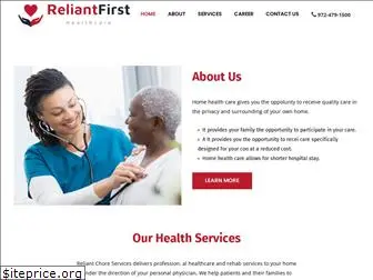 reliantfirsthealthcare.com