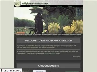 religionandnature.com