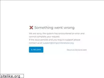 religiondatabase.org