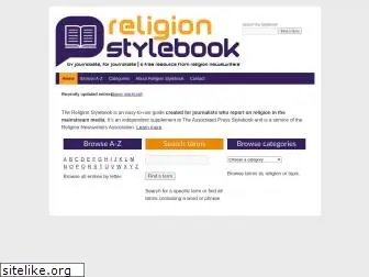 religionstylebook.com