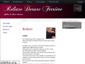 reliure-ferriere.fr