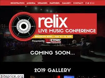 relixmusicconference.com
