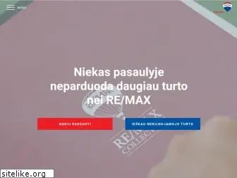 www.remax.lt website price