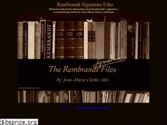 rembrandt-signature-file.com