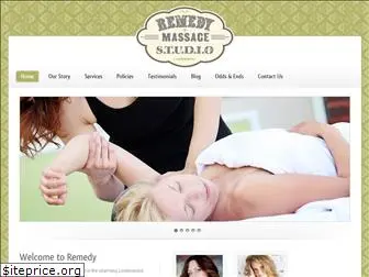 remedymassagestudio.com