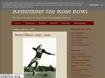 remembertherosebowl.com