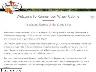 rememberwhencabins.com