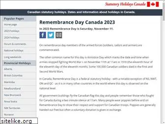 remembrancedaycanada.com