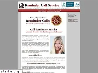 reminder-call-service.com