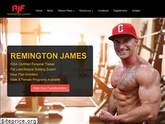 remingtonjamesfitness.com