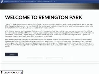 remingtonparkapts.com