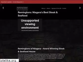 remingtonsofniagara.com