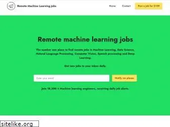 remotemachinelearning.com