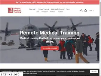 remotemedicaltraining.com