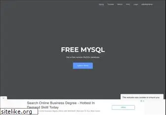 remotemysql.com