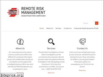 remoteriskmanagement.com