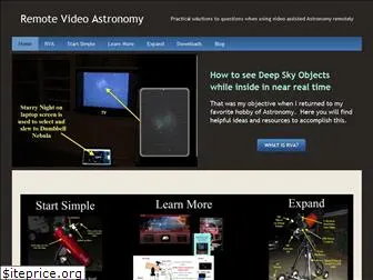 remotevideoastronomy.com