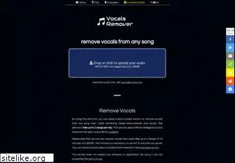 remove-vocals.com