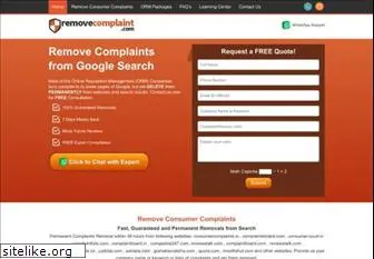 removecomplaint.com
