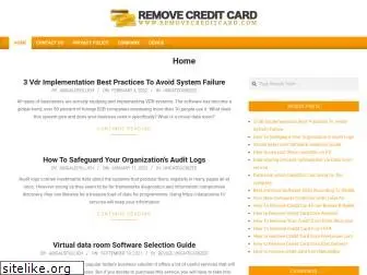 removecreditcard.com
