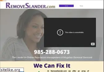 removeslander.com
