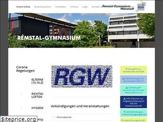 remstalgymnasium.de