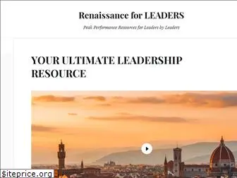 renaissanceforleaders.com