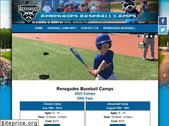 renegadesbaseballcamps.com