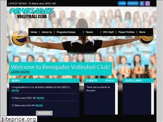 renegadesvolleyballclub.com