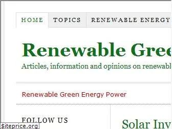 renewablegreenenergypower.com