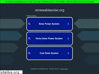 renewablesolar.org