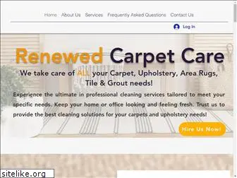 renewedcarpetcare.com
