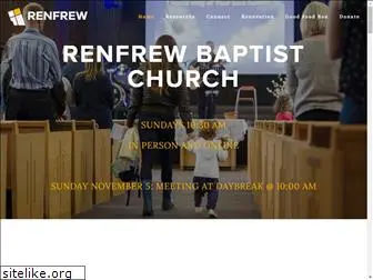 renfrewbaptist.ca