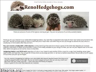 renohedgehogs.com