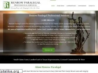 renrowparalegal.ca