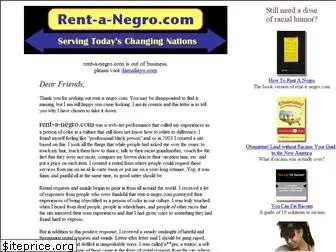rent-a-negro.com
