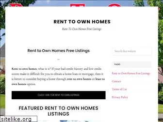 rent-to-ownhomeslistings.com