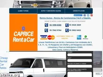 rentadecamionetasyautos.com