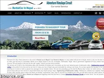 rentalcarinnepal.com