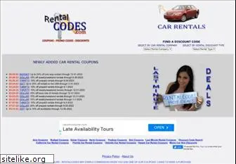 rentalcodes.com