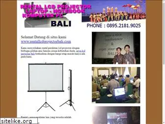 rentallcdprojectorbali.com