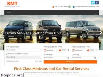 rentalminivansturkey.com