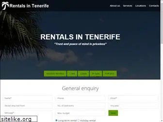 rentalsintenerife.com