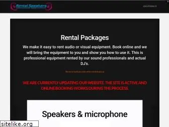 rentalspeakers.com