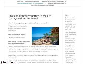 rentaltaxmexico.com