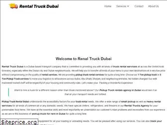 rentaltruckdubai.com